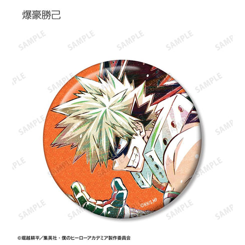 『僕のヒーローアカデミア』トレーディング Ani-Art 第6弾 グリッター缶バッジ ver.B(単位/BOX)【202508再販】